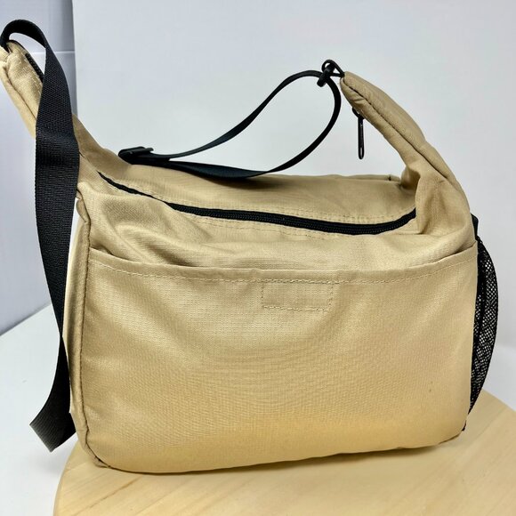 L.L. Bean Tote Beige Messenger Bag Organizer - Picture 2 of 13